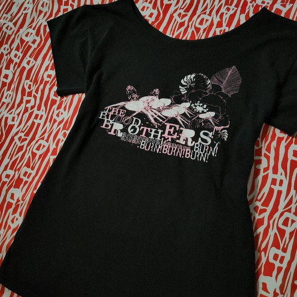 The Blood Brothers Vintage Shirt Custom Cut Unique Rare - Picture 3 of 6